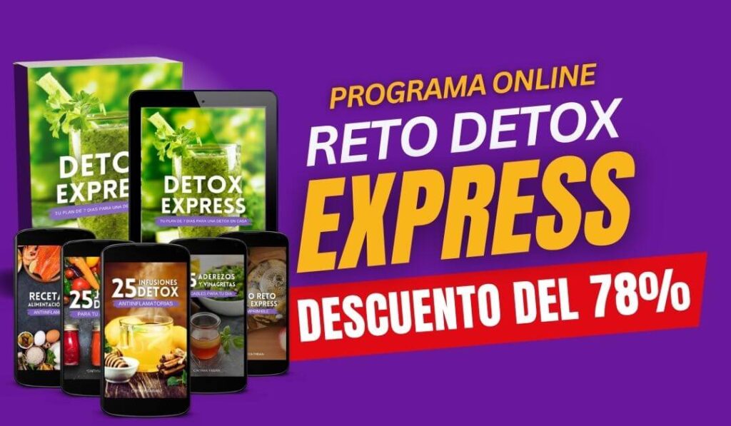 RETO DETOX OFERTA DESCUENTO